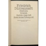 Friedrich Durrenmatt Obietnica Kraksa Sędzia i jego kat Grek szuka Greczynki Wydanie I