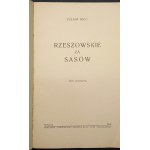 Julian Nieć Rzeszowskie za Sasów Szkic historyczny Jahr 1938