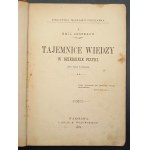 Emil Desbeaux Geheimnisse des Wissens in der Physik Jahr 1892