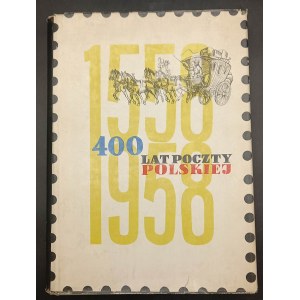 400 lat Poczty Polskiej Znaczki pocztowe z okazji 400-lecia Poczty Polskiej Rok 1958