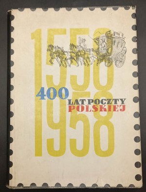 400 lat Poczty Polskiej Znaczki pocztowe z okazji 400-lecia Poczty Polskiej Rok 1958
