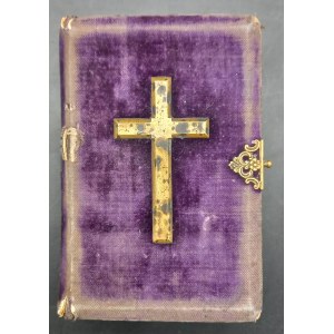 Cicha Łza Chrześciańska Książka do nabożeństwa dla Katolików Rok 1885