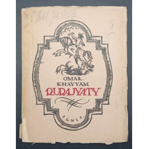 Omar Khayyam Rubajyaty Rok 1921