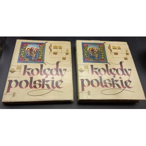 Polnische Weihnachtslieder, herausgegeben von Juliusz Nowak-Dłużewski Band I-II Ausgabe I