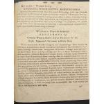 Official Gazette of the Mazowieckie Voivodeship with additions Year 1819