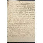 Amtsblatt der Woiwodschaft Mazowieckie mit Anhängen Jahr 1819