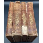 Latin-Polish Bible Volume I - IV transl. Jakub Wujek Vilnius 1864