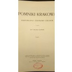 Pamiatky Krakova Maximiliána a Stanislava Čerchovcov s textom Dr. Feliksa Koperu I. - III. diel