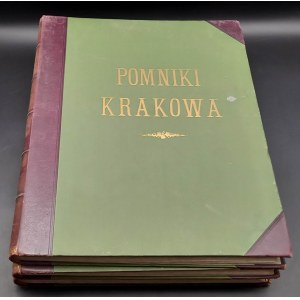 Památky Krakova od Maxmiliána a Stanislava Čerchových s textem Dr. Felixe Kopery I. - III. díl