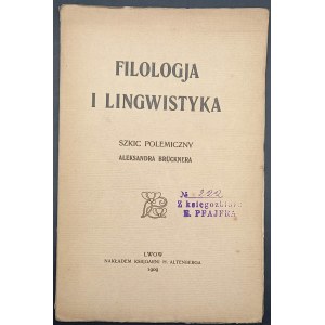 Alexander Bruckner Filologia e linguistica Schizzo polemico