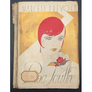 Marceli Prevost Miss Jauffre (Mademoiselle Jauffre) Obálka románu Norblin