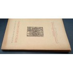 Aleksander Semkowicz Buchbinderei mit einem kurzen Abriss der Geschichte der Einbandornamentik und 89 Stichen im Text Jahr 1948