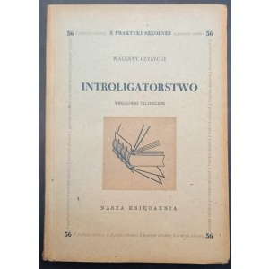 Walenty Czyżycki Kníhviazačstvo Technické poznámky s početnými nákresmi a tabuľkami v texte Rok 1948