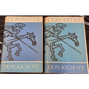 Miguel De Cervantes Saavedra Rozvážný šlechtic Don Quijote z Manchy I. vydání I.-II. díl