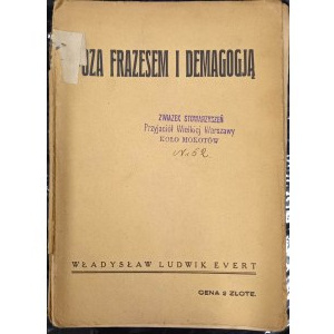 Władysław Ludwik Evert Jenseits von Platitüden und Demagogie (Am Rande der politischen Diskussion)