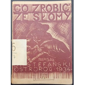 Stefanski Co a jak se vyrábí ze slámy a podobných materiálů Rok 1934