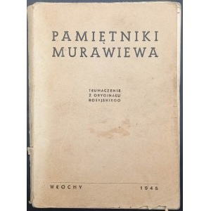 Pamiętniki Michała Mikołajewicza Murawiewa Wieszatela 1863-1865 Rok 1945