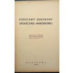 Podstawy Doktryny Społeczno-Narodowej Rok 1937