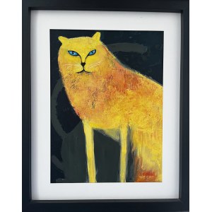 Dorota Godhlewska, Die Katze, 2015