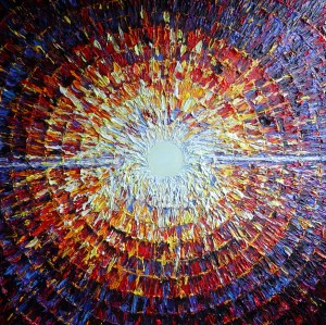 Magdalena Barczyk-Kurus ( 1985 ), z cyklu Intymność światła - Supernova flare, 2022