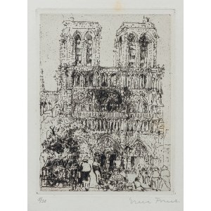 Erna Frank (1881-1931), Kathedrale Notre Dame in Paris