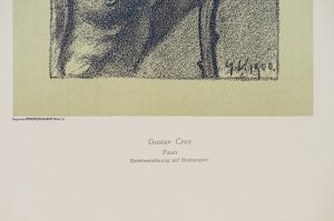 Gustav Croy (1872-1949), Faun, Wiedeń, ok. 1910