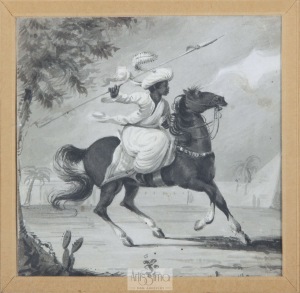 Julian Karczewski (1806–1833), Turek na koniu