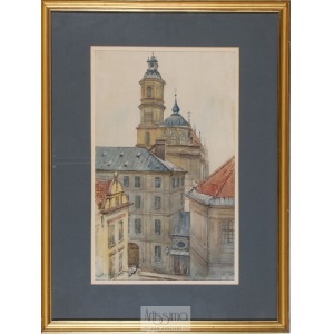 Tadeusz Cieślewski (father), Sanctuary of Our Lady of Grace - view from Kanonia Street.