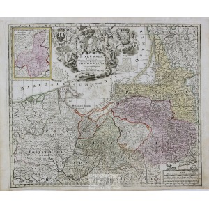 Matthäus Seutter (1678–1757), Mapa Prus – Borussiae Regnum, Augsburg, 1730–1750