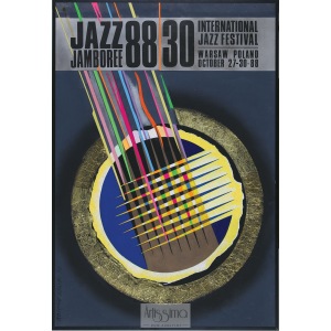 Rosław Szaybo, Projekt plakatu Jazz Jamboree, 1988