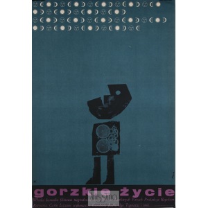 Jerzy Flisak, Plakat filmowy Gorzkie życie, 1965