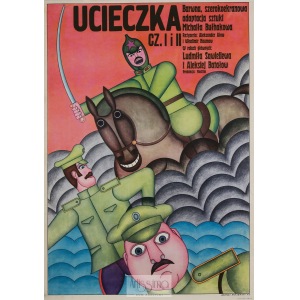 Andrzej Krajewski, Plakat filmowy Ucieczka, 1971