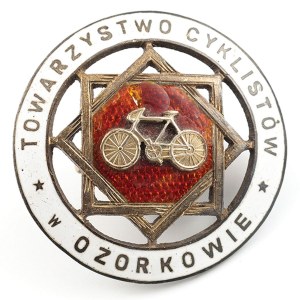 ODZNAKA, TOWARZYSTWO CYKLISTÓW W OZORKOWIE, po 1909
