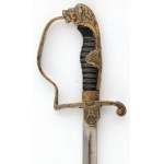 OFFICERS' sabre with lion's head (lowenkopfsabel), Third Reich, Solingen, Eickhorn