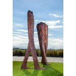 Magdalena Abakanowicz (1930 Falenty bei Warschau - 2017 Warschau), Figura Krocząca aus der Serie Vancouver Ancestors, 2005