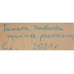 Tamara Berdowska (ur. 1962, Rzeszów), Rysunek przestrzenny, 2021