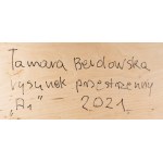 Tamara Berdowska (ur. 1962, Rzeszów), Rysunek przestrzenny, 2021