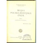 SOPLICA Tadeusz (Wolanski Adam), The Polish-Russian War of 1792.