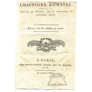 Ancient Rome. A collection of copperplate engravings from L'Histoire Romaine.