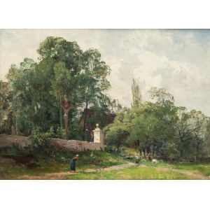 Robert Sliwinski (geb. 1840 Leszno - gest. 1902 Wojkowo), Sommerlandschaft