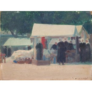 Ludwik Lewandowski (b. 1879 Warsaw - d. 1934 Paris), At the stalls