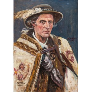 Roman Wilkosz (1895 Kraków - 1967 Kalwaria Zebrzydowska), Portert bacy, 1932.