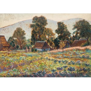 Mieczysław Filipkiewicz (1891 Krakau -1951), Landschaft aus Mszana dolna