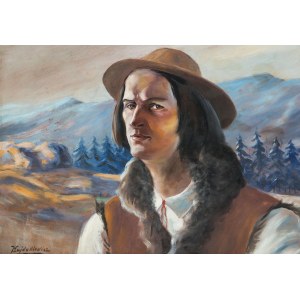Matthew Ludwik Hajdukiewicz (1886-?), Portrait of a young highlander