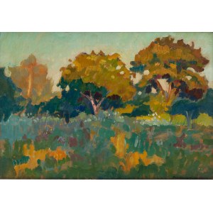 Mieczysław Filipkiewicz (1891 Krakau - 1951), Herbstlandschaft