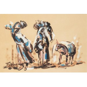 Samuel Tepler (b. 1918 Hrubieszow - d. 1998 Tel Aviv), Bedouins