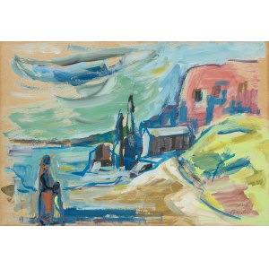 Samuel Tepler (geb. 1918 Hrubieszów - gest. 1998 Tel Aviv), Hafen von Jaffa