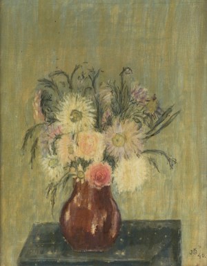 Dawid J. Kirszenbaum (1900-1954), Bukiet kwiatów, 1940 r.