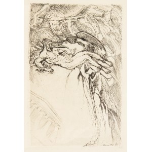 Konstanty Brandel (1880 Warsaw - 1970 Paris), Pair of etchings, 1929.