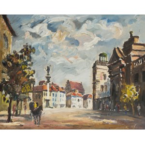 Stanislaw Jan Lazorek (1938 Aksamanice-2000 Kazimierz Dolny), Castle Square